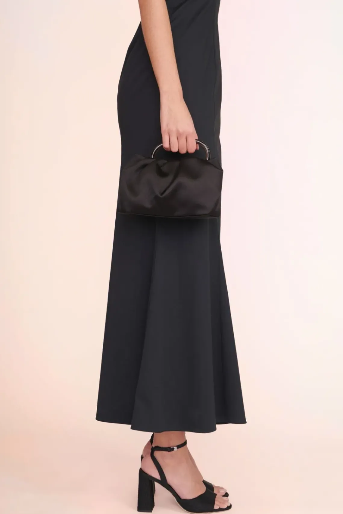 HANDBAGS STAUD - CORY BAG SATIN BLACK