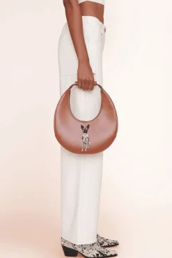 PET STAUD Pet Handbags- CUSTOM MOON BAG TAN