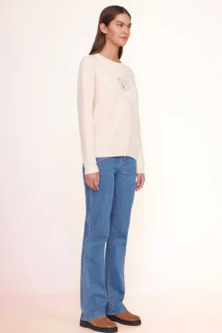 PET STAUD Pet Sweats & Knits- CUSTOM SWEATSHIRT LIGHT PINK