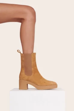 SHOES STAUD - CYBIL BOOT CASHEW SUEDE