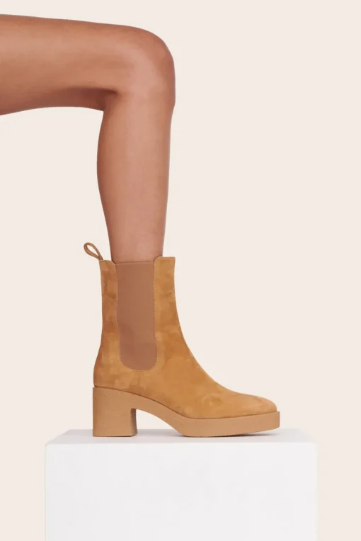 SHOES STAUD - CYBIL BOOT CASHEW SUEDE