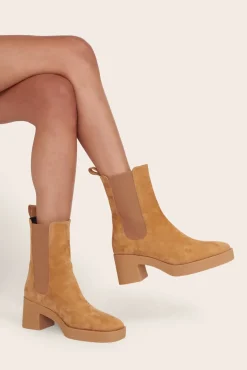 SHOES STAUD - CYBIL BOOT CASHEW SUEDE