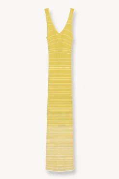 CLOTHING STAUD - DANA DRESS POLLEN WHITE