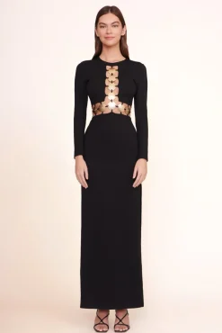 CLOTHING STAUD - DELPHINE DRESS BLACK