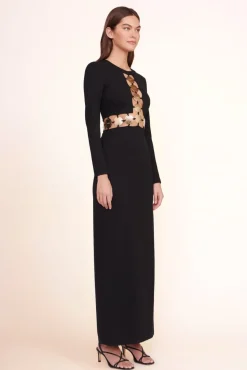 CLOTHING STAUD - DELPHINE DRESS BLACK