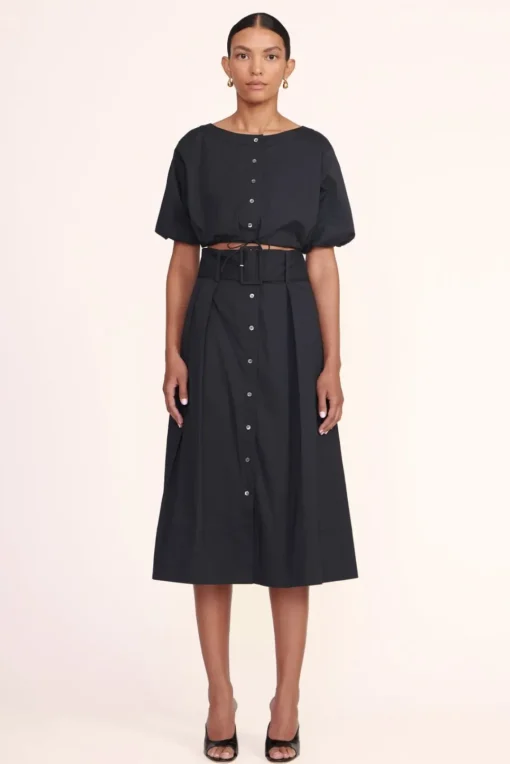 CLOTHING STAUD - ELLINGTON TOP BLACK