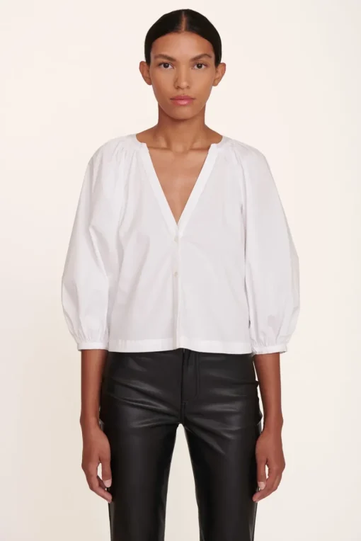 CLOTHING STAUD - ELLIOT PANT VEGAN LEATHER BLACK
