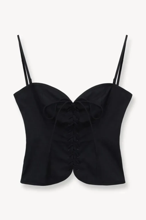 CLOTHING STAUD - EMERY TOP BLACK