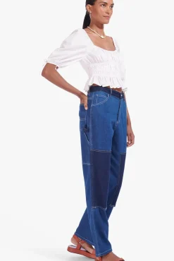 CLOTHING STAUD - FAYE TOP WHITE