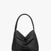 HANDBAGS STAUD - FELIX NYLON SHOULDER BAG BLACK