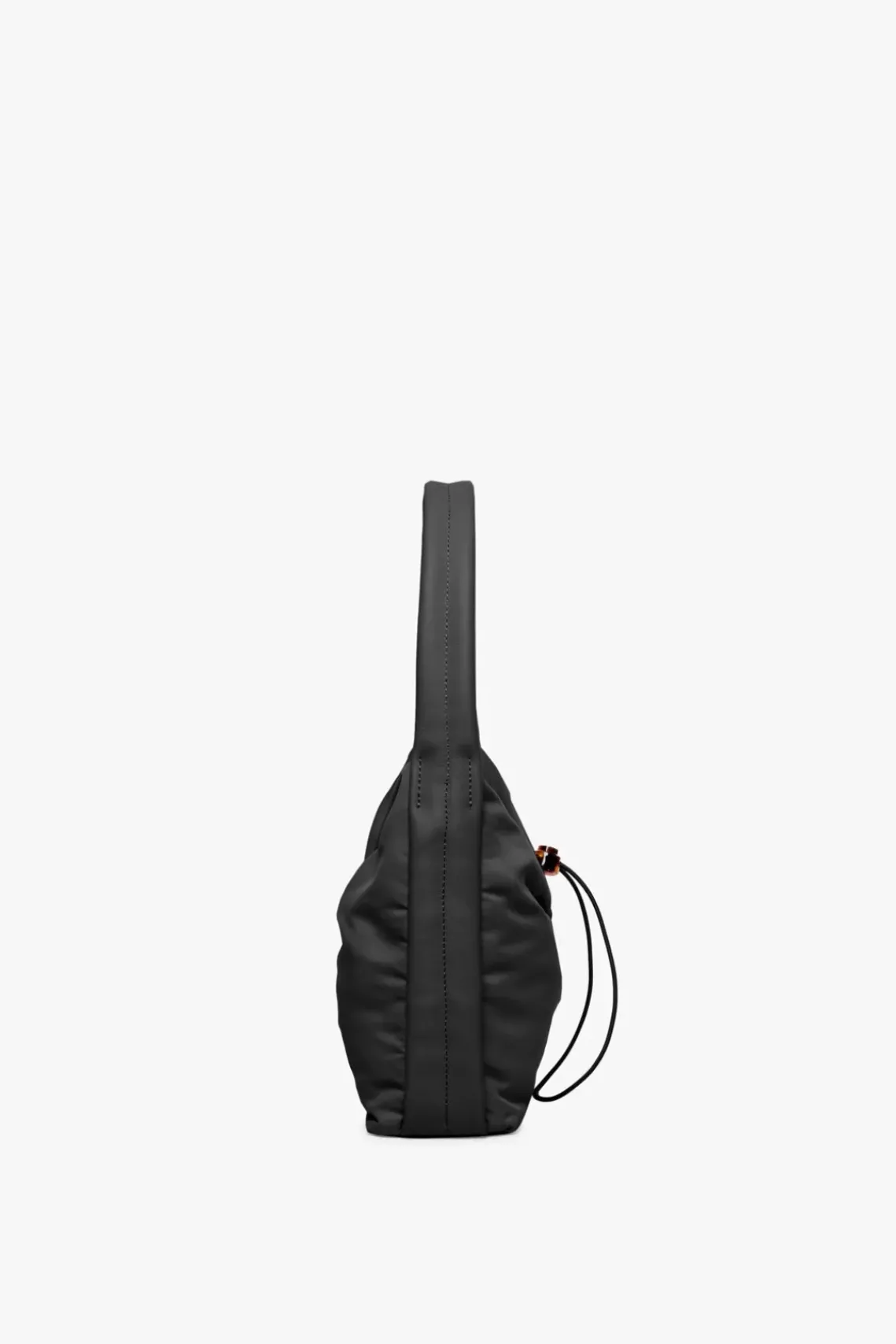 HANDBAGS STAUD - FELIX NYLON SHOULDER BAG BLACK