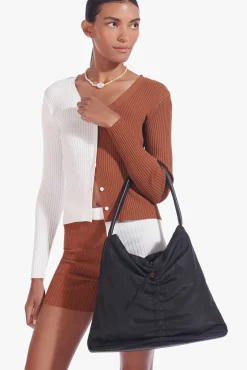 HANDBAGS STAUD - FELIX NYLON TOTE BLACK