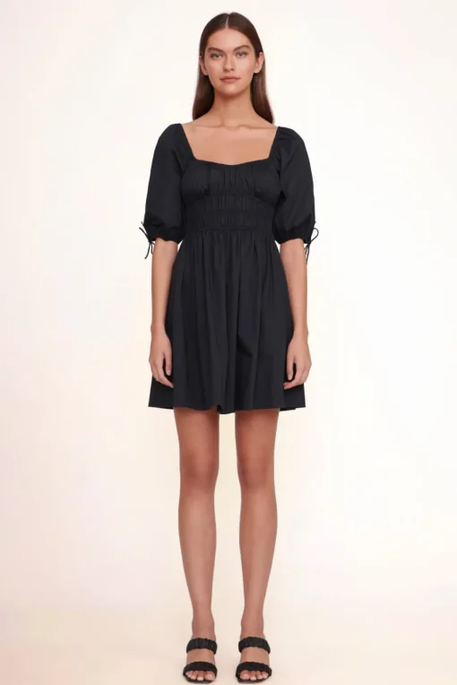 SHOES STAUD - FRANKIE WEDGE BLACK