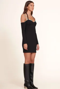 CLOTHING STAUD - GRAPHITE DRESS BLACK CRYSTAL WATERS