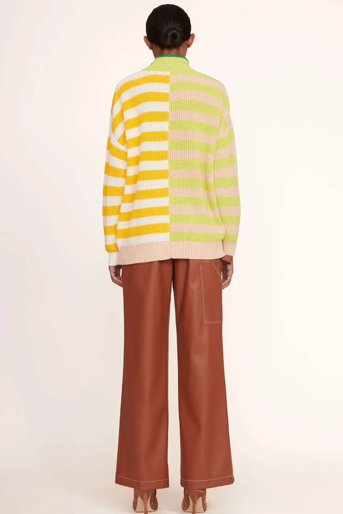 CLOTHING STAUD - HAMPTON SWEATER CAPRI STRIPE MULTI