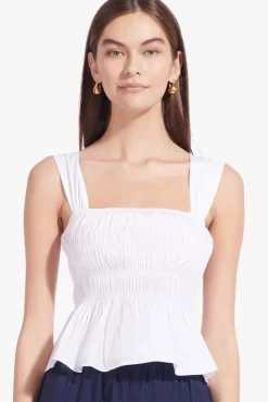 CLOTHING STAUD - IDA TOP WHITE