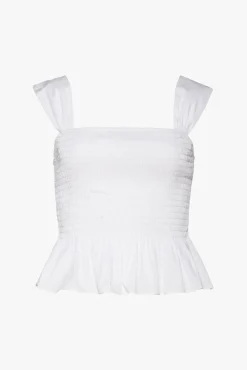 CLOTHING STAUD - IDA TOP WHITE