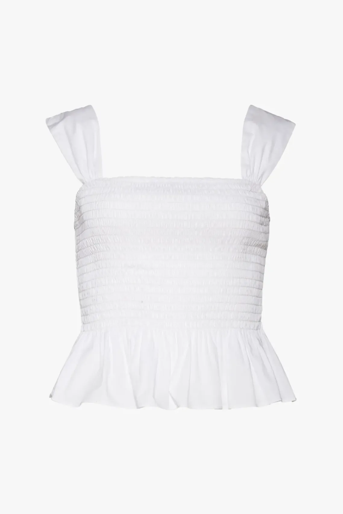 CLOTHING STAUD - IDA TOP WHITE