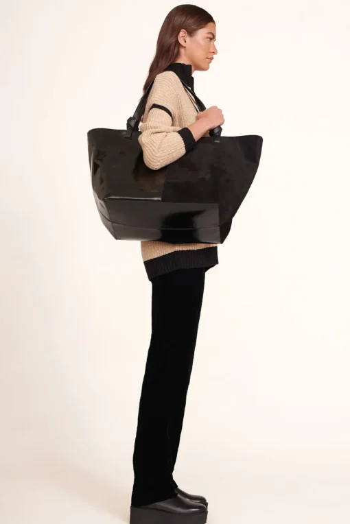 HANDBAGS STAUD - IDA WEEKEND TOTE BAG BLACK