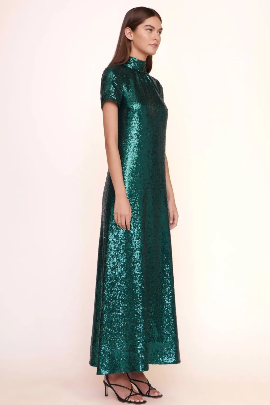 HANDBAGS STAUD - ILANA DRESS EMERALD
