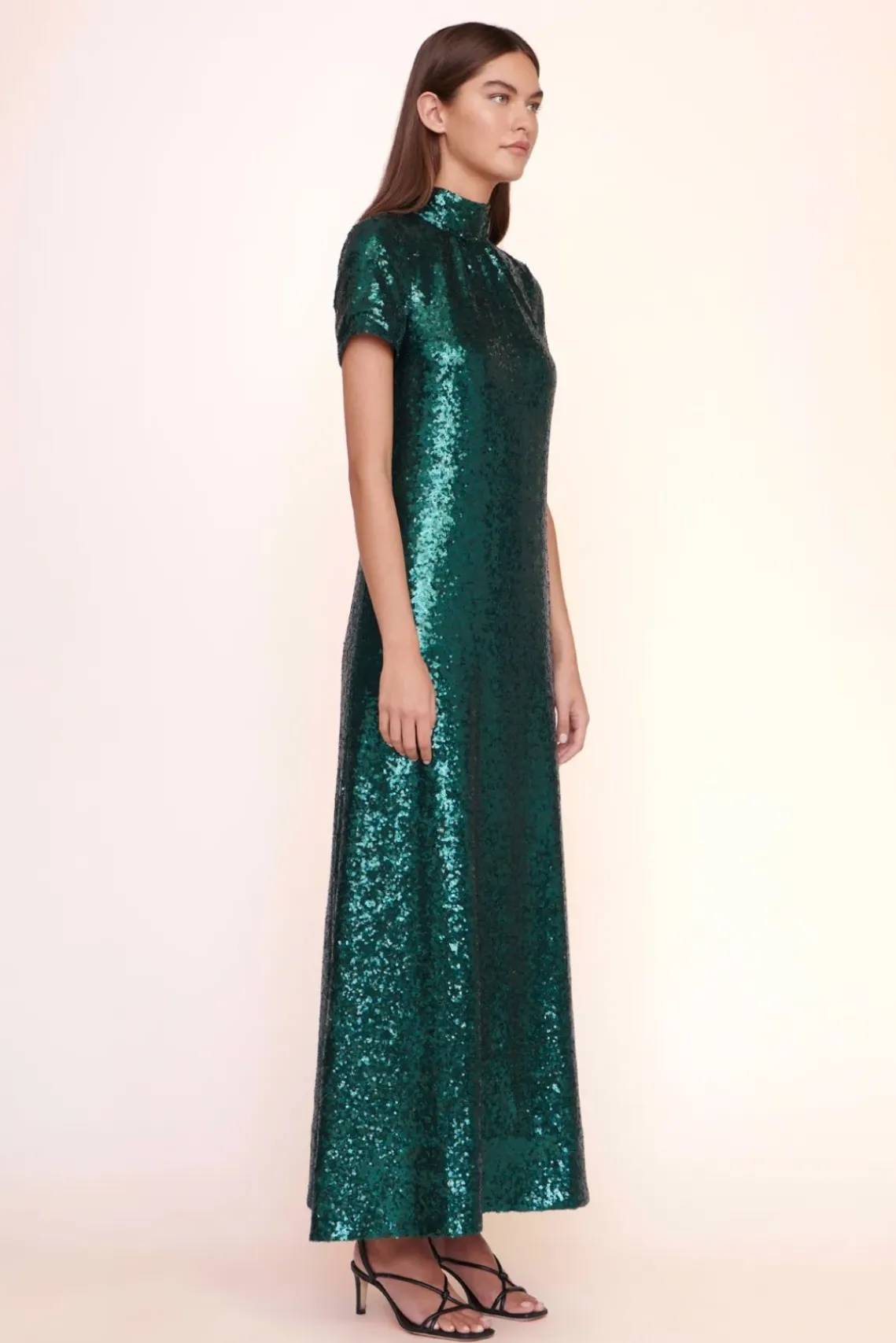 HANDBAGS STAUD - ILANA DRESS EMERALD