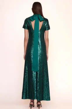 HANDBAGS STAUD - ILANA DRESS EMERALD
