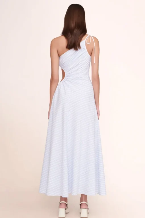 CLOTHING STAUD - JAYLA DRESS MIST STRIPE/WHITE MIST STRIPE/WHITE
