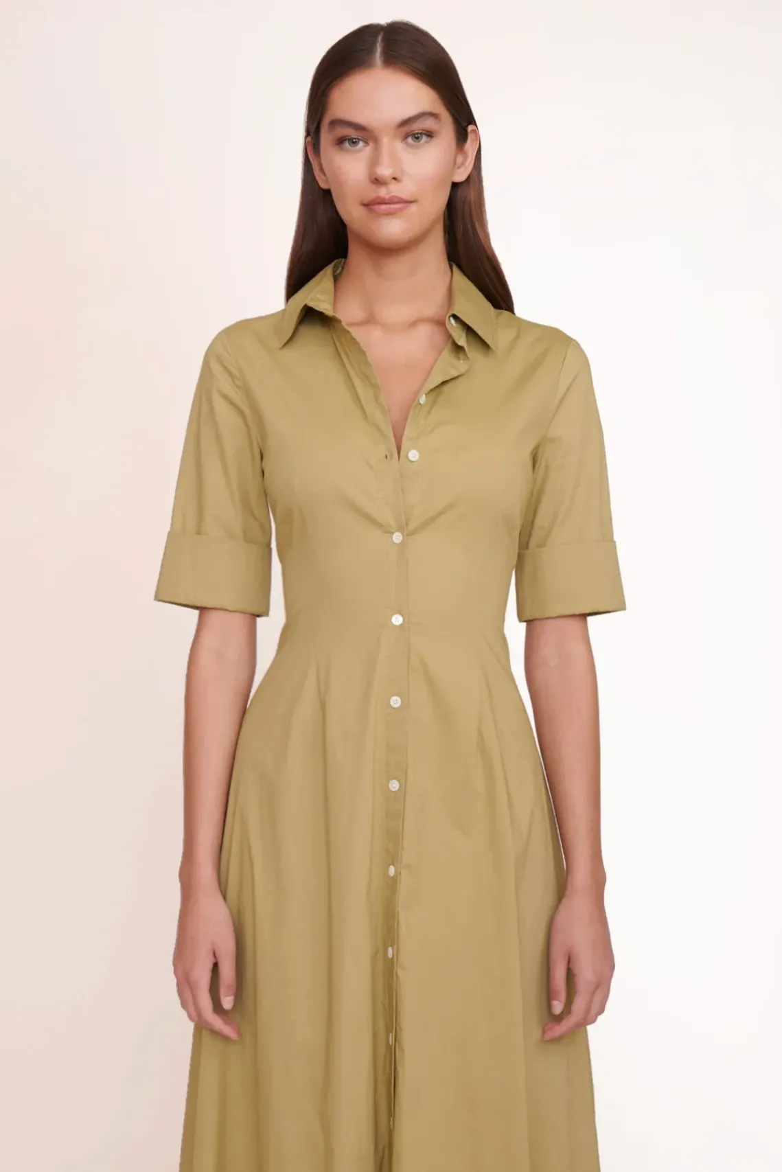 CLOTHING STAUD - JOAN MAXI DRESS KHAKI