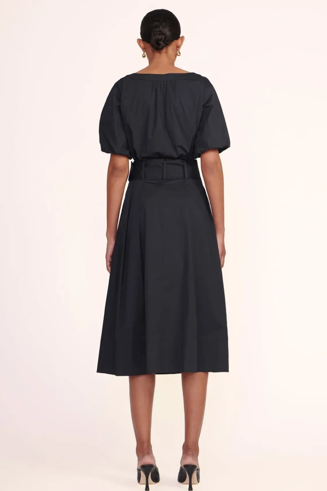 CLOTHING STAUD - KINGSLEY SKIRT BLACK