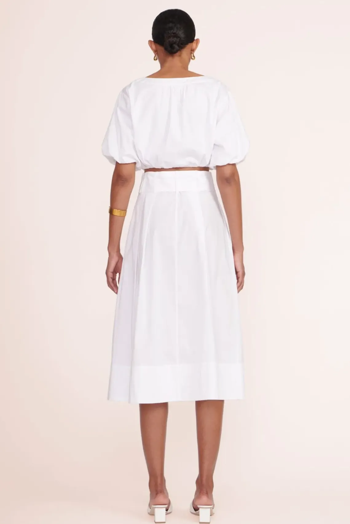 CLOTHING STAUD - KINGSLEY SKIRT WHITE