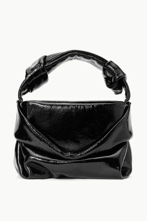 HANDBAGS STAUD - KISS BAG PATENT BLACK