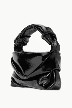 HANDBAGS STAUD - KISS BAG PATENT BLACK