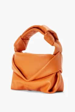 HANDBAGS STAUD - KISS BAG CARROT