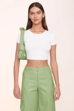 HANDBAGS STAUD - KISS BAG MOSS