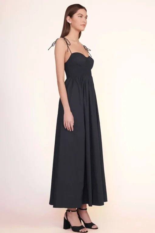 CLOTHING STAUD - LANDRY DRESS BLACK