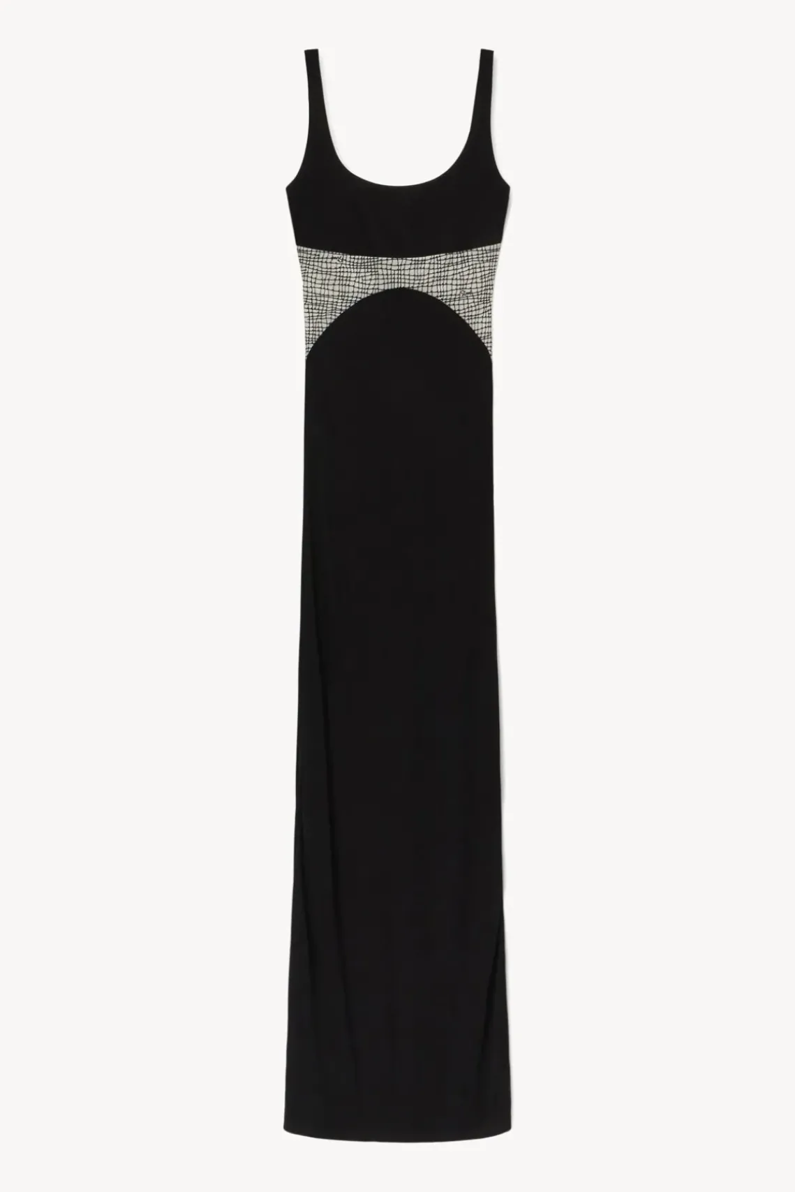 CLOTHING STAUD - LAYLANI DRESS BLACK/SEA NETTING BLACK/SEA NETTING