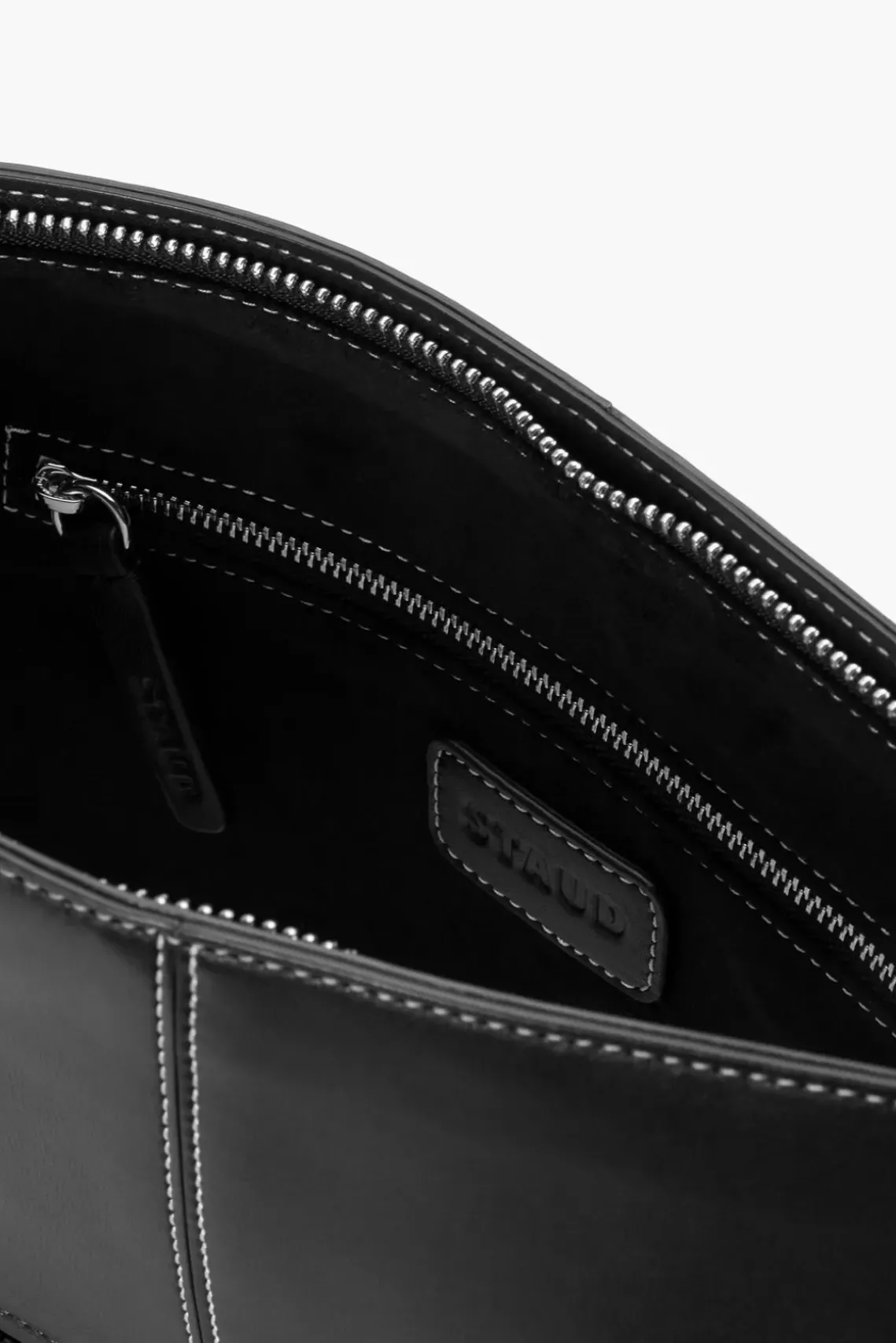 HANDBAGS STAUD - LEO CLUTCH BLACK