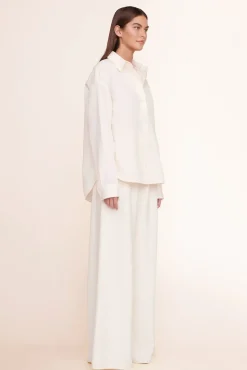 CLOTHING STAUD - LEONORA TOP IVORY