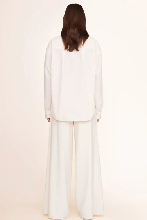 CLOTHING STAUD - LEONORA TOP IVORY