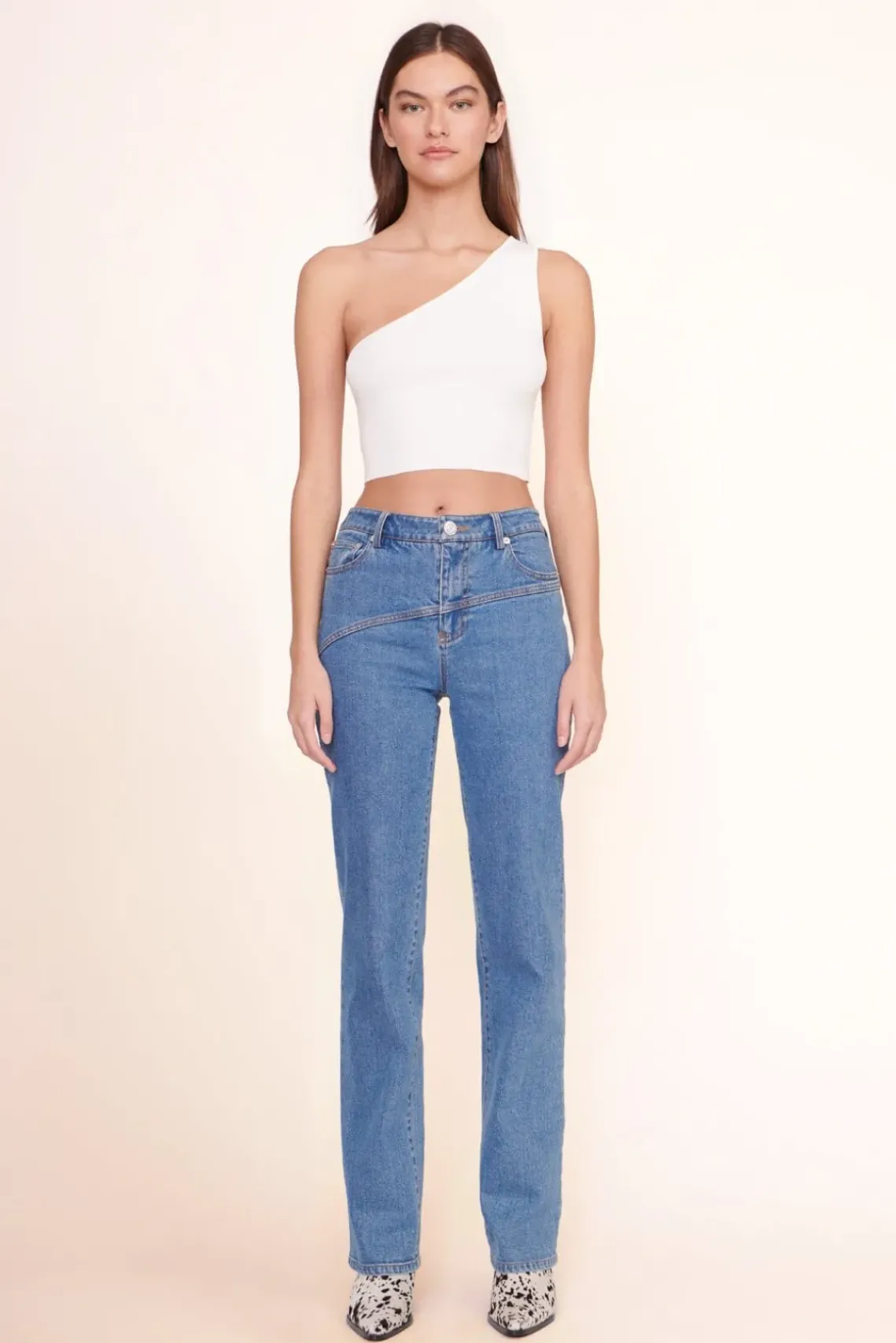 CLOTHING STAUD - LEXI TOP WHITE