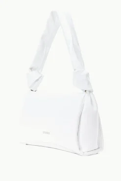 HANDBAGS STAUD - LISBETT BAG PATENT WHITE