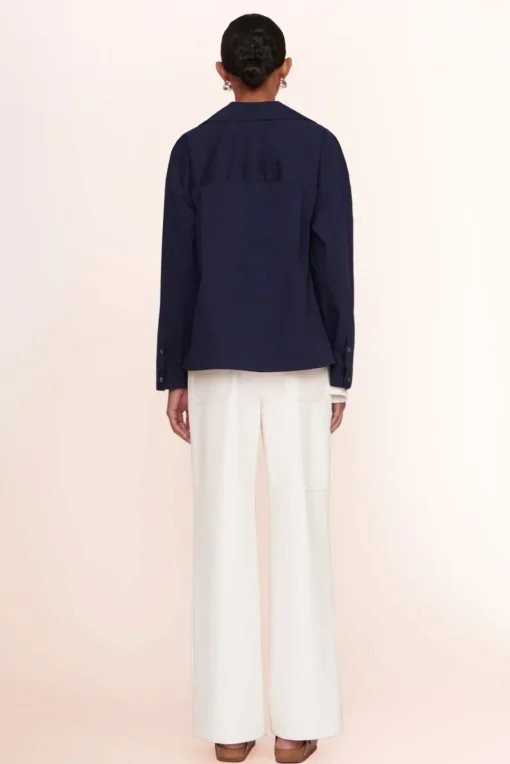 CLOTHING STAUD - MARLENE TOP NAVY