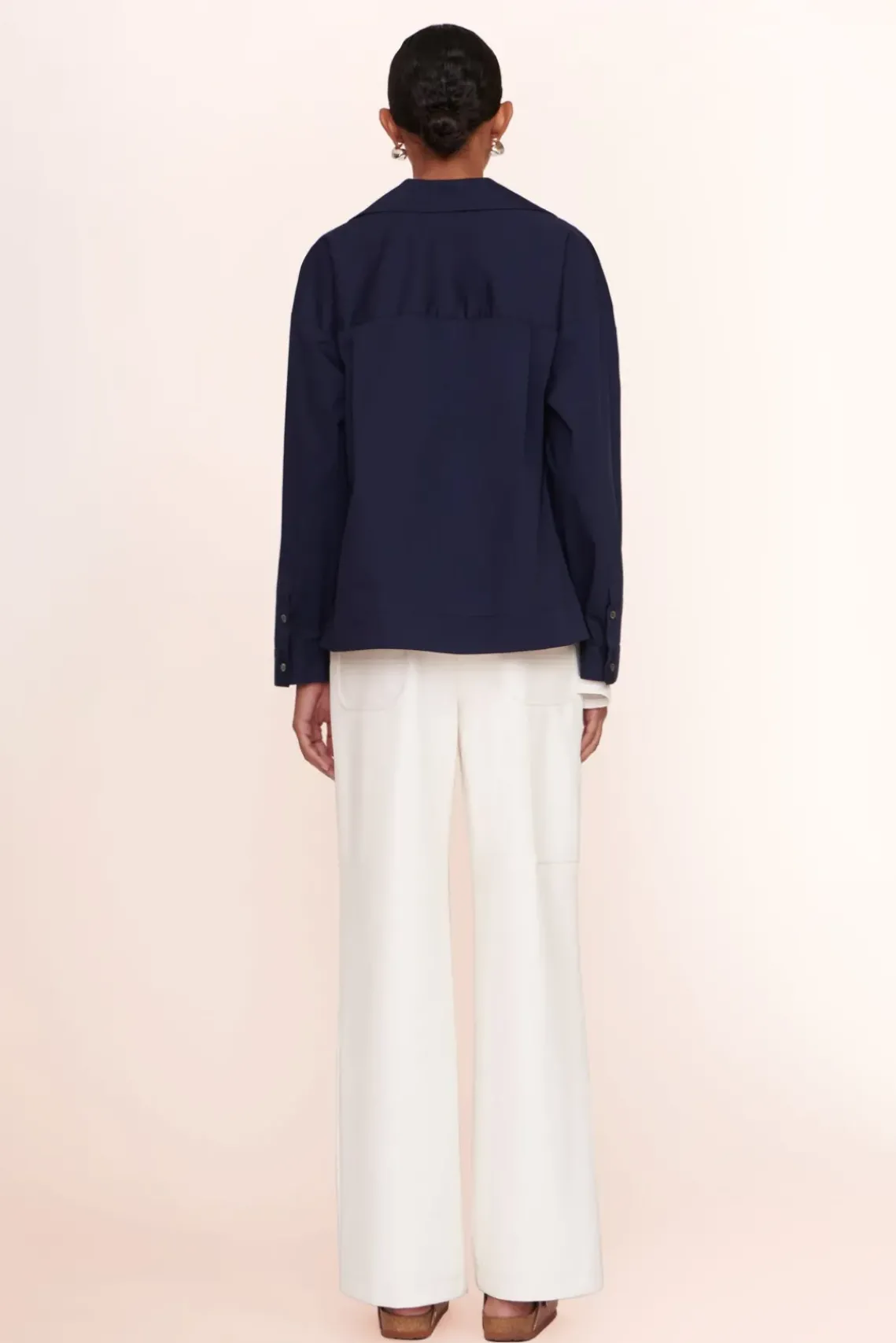 CLOTHING STAUD - MARLENE TOP NAVY