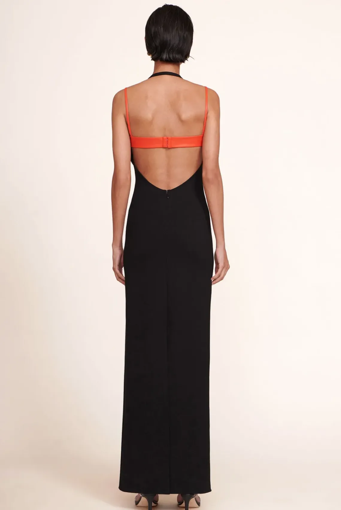 CLOTHING STAUD - MASONITE DRESS BLACK CHERRY