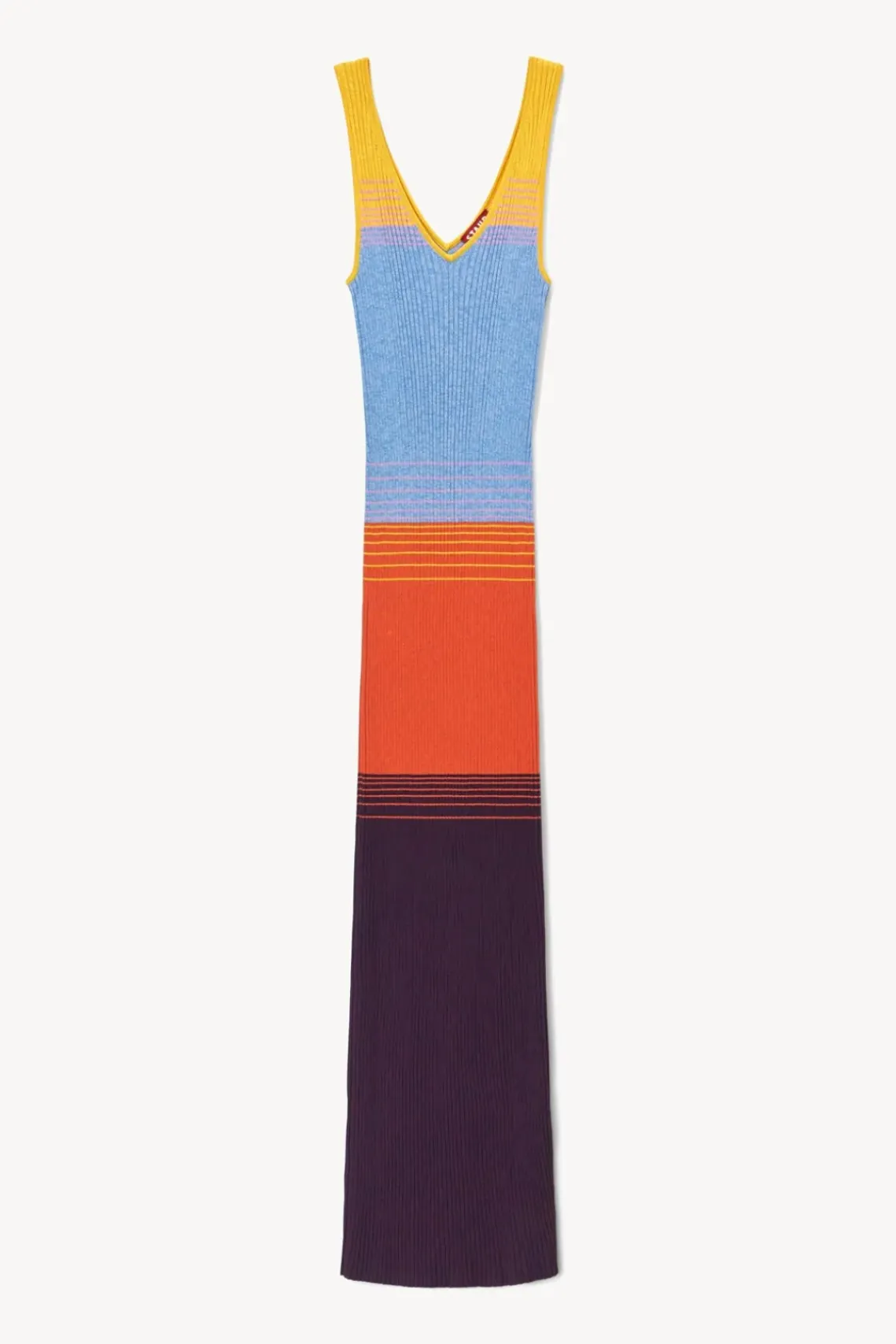 CLOTHING STAUD - MAXI DANA DRESS AURA