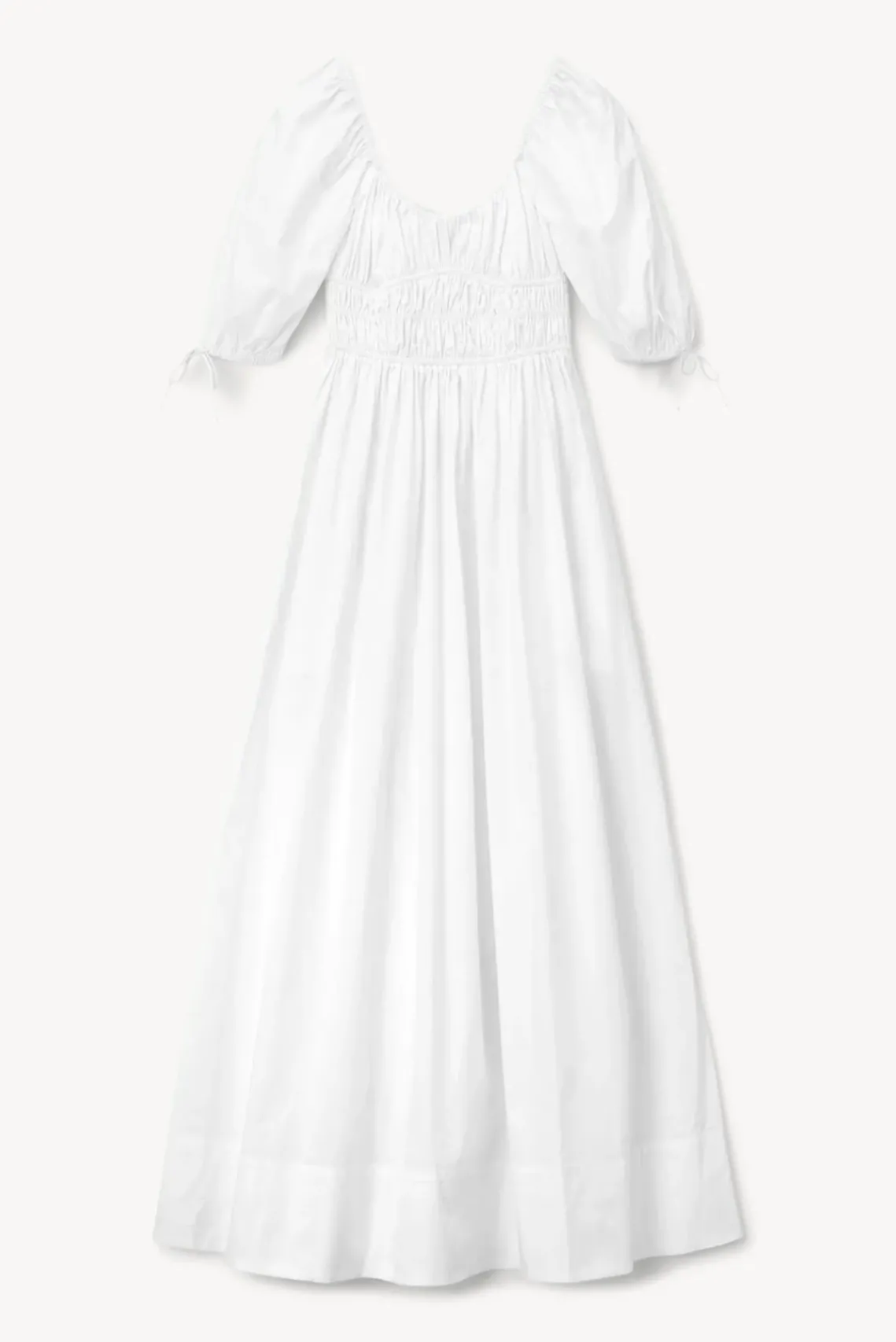 CLOTHING STAUD - MAXI FAYE DRESS WHITE