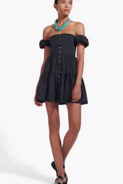 CLOTHING STAUD - MINI ELIO DRESS BLACK