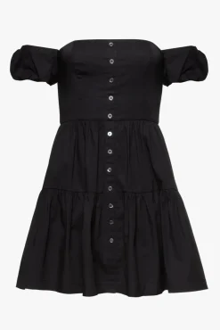 CLOTHING STAUD - MINI ELIO DRESS BLACK