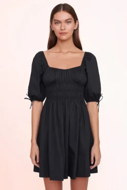 CLOTHING STAUD - MINI FAYE DRESS BLACK