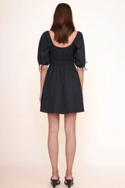 CLOTHING STAUD - MINI FAYE DRESS BLACK